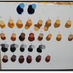 (c) leonieke polman: testen welke pigmenten bruikbaar zijn